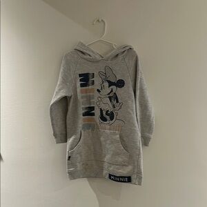Disney Gray Graphic Hoodie Sweatshirt